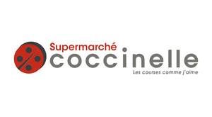 Logo de Coccinelle Supermarché